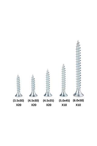 Venoa Db160 Plastik Dübel Vida Seti 160 Parça