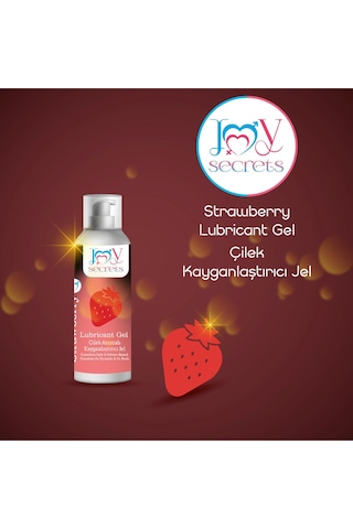 Joy Secrets Kayganlaştırıcı Jel Çilek Aromalı 100 ML