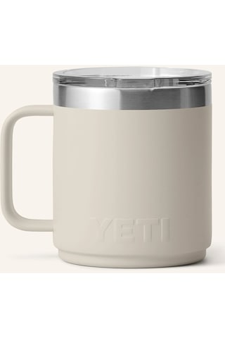Yeti Rambler Termos Bardak 295 Ml, Vakumlu Ve Kapaklı Krem