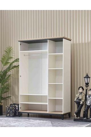 Dolap Urlu Boston 90422 Model Gardırop Yüksek Ayak 3kapı Kalite Malzeme El Yapım