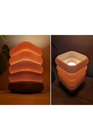 Retro Dekoratif Tasarım Masa/gece Lambası Şık Ve Fonksiyonel 3d Retro Dekoratif Lamba