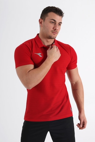 Diadora Alto Kamp Polo T-Shirt Kırmızı
