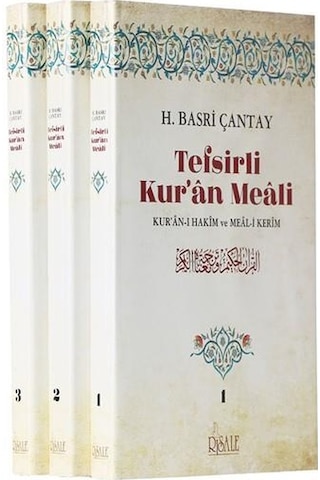 Tefsirli Kur'an Meali (3 Cilt Takım) - Hasan Basri Çantay - Risale Yayınları Tefsirli Kur'an Meali (3 Cilt Takım) - Hasan Basri Çantay - Risale Yayınları