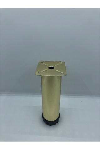 Metal,15 Cm Gold Kaplama ,dolap,koltuk,baza Mobilya Ayağı 4 Adt