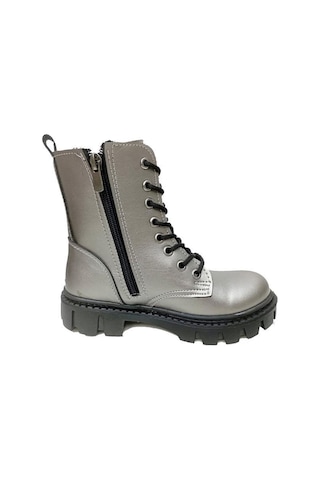 Fix Kids 9604 Deri Trend Fashion Kız Çocuk Bot Platin