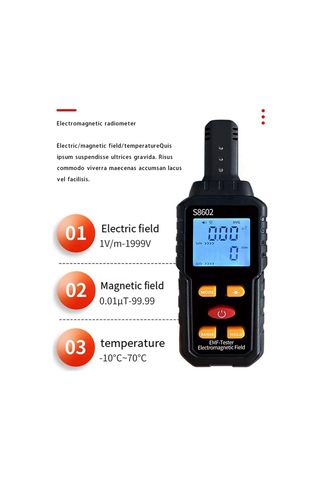 Radyasyon Test Cihazı Radyasyon Dedektörü Ev Nükleer Radyasyon