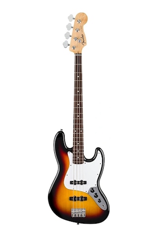 Fender Standard Jazz Bass Laurel Klavye 3 Ton Sunburst Bas Gitar