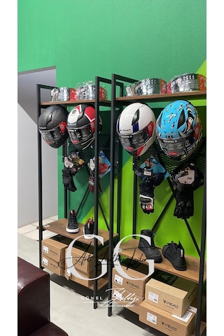 Motorcu Kask Askısı, Motorcu Dolabı, Vestiyeri Xpro-1v10