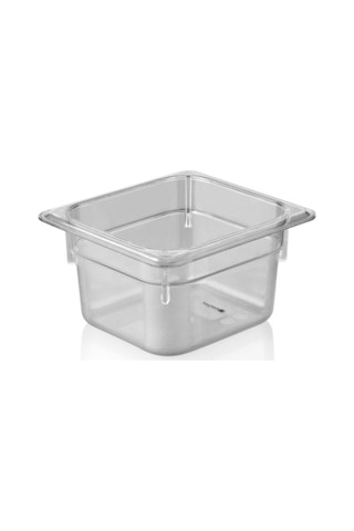 Plastport Kırılmaz Şeffaf Gastronom Küvet 1 6-100 Çok Renkli