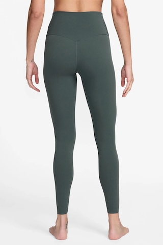 Nike Dri Fit Zenvy Gentle Support Infina Soft Womens Training Tight Yüksek Belli Toparlayıcı 7/8 Kadın Antreman Taytı Yeşil Yeşil