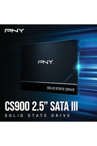 Pny Cs900 250gb 535/500mb/s 2,5" Sata3 Ssd Ssd7cs900-250-rb
