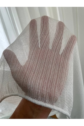 K.d.k Zemin 1x3 Sık Boru Pile Döner Tül Perde BEYAZ