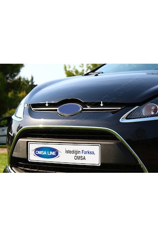 Omsa Ford Fiesta Krom Ön Panjur 2 Parça 2009-2013 Arası