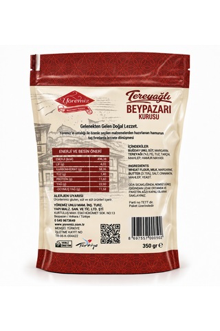 Tereyağlı Beypazarı Kurusu-350gr
