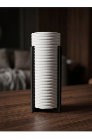 Spira Model - Led Abajur - Masa Lambası - Usb 5v İle Çalışır - Slim Led Aydınlatması Dahildir - Dekoratif Lamba - Renk Seçenekli Çok Renkli