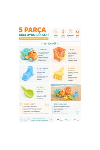 Ucuzuna Bak Oyuncak Kamyon Plaj Set