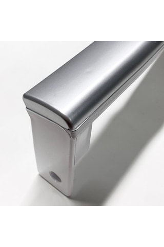 Arçelik Beko Uyumlu Buzdolabı Alt Üst Kapak Kolu Seti ( Gri - Beyaz ) 424307126