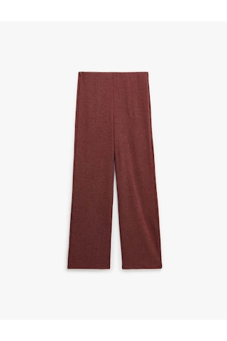 Koton Slim Fit Kadın Pantolon 6sak40032ek Bordo