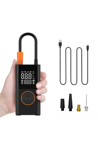 Enshall 6611 3600 Mah Şarjlı Lastik, Bsiklet,oto Hava Kompresörü