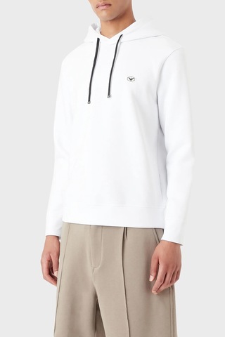 Emporio Armani Erkek Sweat 8N1MD0 1JHSZ 0100 BEYAZ Beyaz