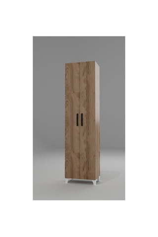 Long Mdf Beyaz 2 Kapaklı Çok Amaçlı Mutfak Dolabı Banyo Dolabı Çok Amaçlı Dolap Beyaz