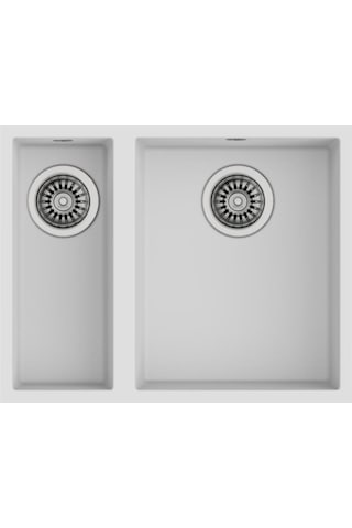 Teka Square 560 Tg Tezgah Altı Beyaz Granit Eviye