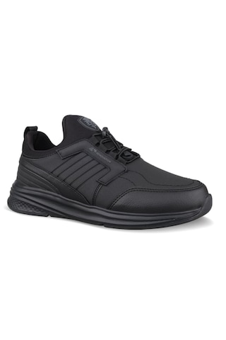 M.P Mp 242-2053 Siyah Unisex Bağcıklı Spor Ayakkabı Siyah