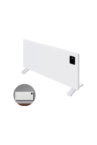Elektrikli Wifi Konvektör Panel Isıtıcı 2000 W Beyaz