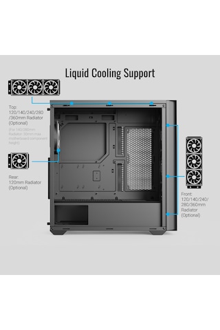 Aerocool D502a 1000w 80+ Gold Atx 3.1, 4x12cm A-rgb Fanlı, Şık Me
