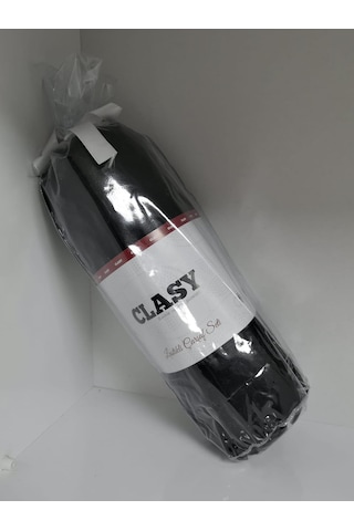 Clasy Ranforce Lastikli Çarşaf Seti Tek Kişilik Siyah Çok Renkli