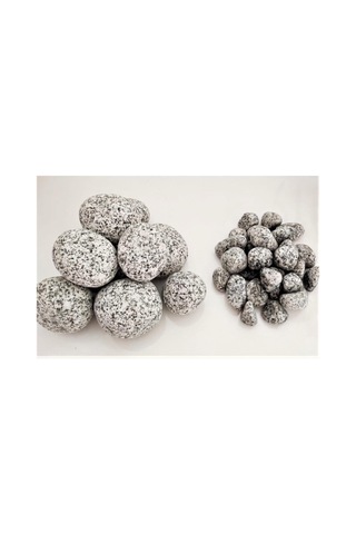 Tr Granit Benekli Dolomit Taş 15 Kg 6-10 Cm Benekli Dolomit Dere Taşı Çakıl Taşı Bahçe Taşı Dekoratif