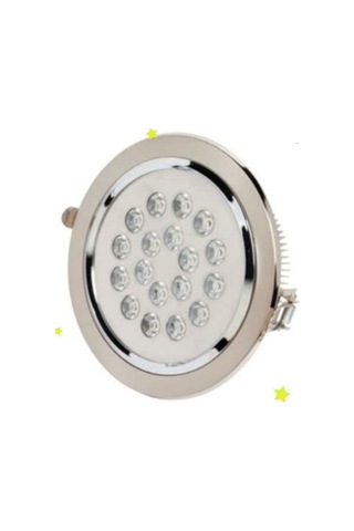 Krom Kasa Hl677L Horoz Marka 18+1 Power Ledli Sarı Işık Spot