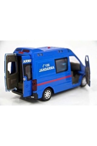 Vardem Sesli  Işıklı Çek Bırak Metal Jandarma - 588B-Jandarma