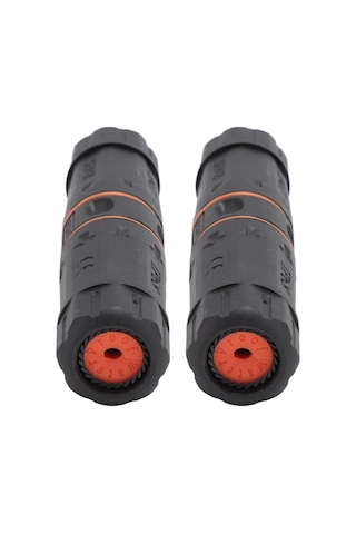 Fosenze Ip68 Su Ve Toz Dayanıklı Cat6a Rj45 Feme-feme Ethernet Koppleri, Dış Mekan İçin 2 Adet M23 Port, 250mhz, Cat5/cat5e/cat6 Uyumlu