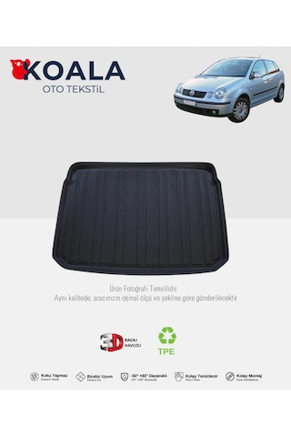 Volkswagen Polo Hatchback 1995-2003 3d Bagaj Havuzu