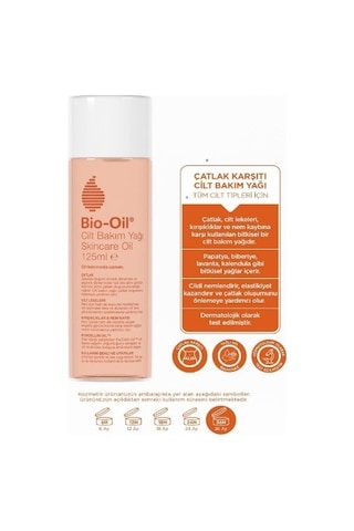 Bio-oil Çatlak Karşıtı Nemlendirici Cilt Bakım Yağı - Leke Karşıtı Bakım Yağı 125ml