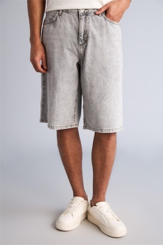Defacto Baggy Fıt Bermuda G4194ax26smnm18 Gri-nm18