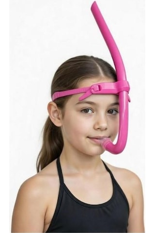 Avessa Front-200 Önden Dalış Şnorkeli Pembe Pembe