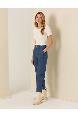 Pierre Cardin Kadın İndigo Pantolon Kanvas-chino 50254387-vr028 İndigo