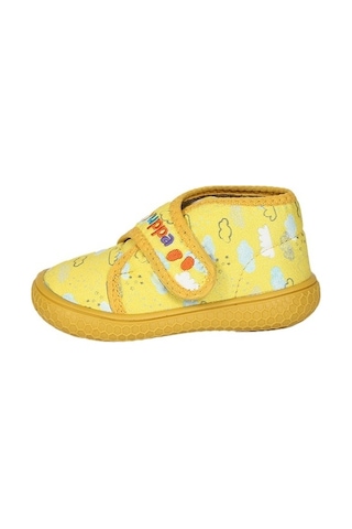 Yuppa Funny Clouds Unisex Çocuk Panduf Sarı