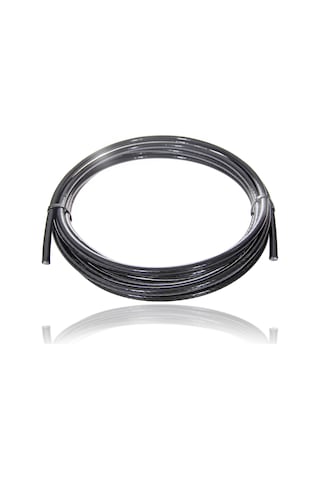Spor Aleti Çelik Halatı Siyah İzoleli Halat 10 Metre