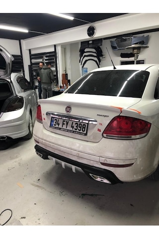 Fiat Linea Arka Tampon Eki Difüzör Abs Plastik