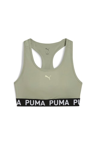 Puma 4keeps Elastıc Bra - P Kadın Yetişkin Sporcu Sütyeni Haki