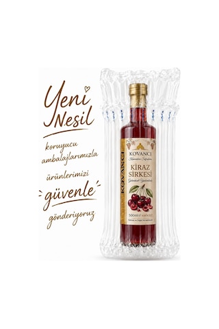 Kiraz Sirkesi 500 Ml %100 Doğal Fermente Katkısız