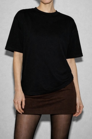 Soft&Basic Kadın 4'lü %100 Organik Pamuk Oversize Fit Basic Yuvarlak Yaka T-shirt Siyah-beyaz-bordo-haki