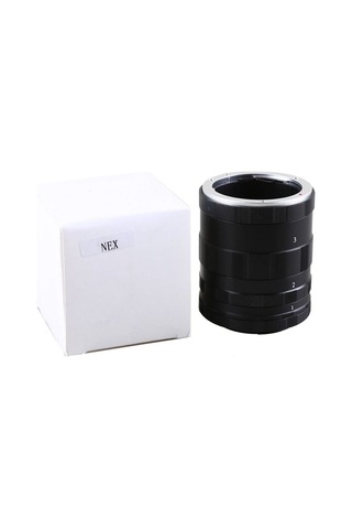Sony E Mount- Nex Makineler için Makro (Macro) Uzatma Tüpü