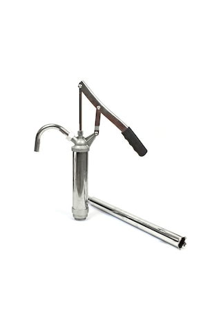 Paslanmaz Manuel Varil Pompası 20Lt/Dk, Mazot Yağ Pompası