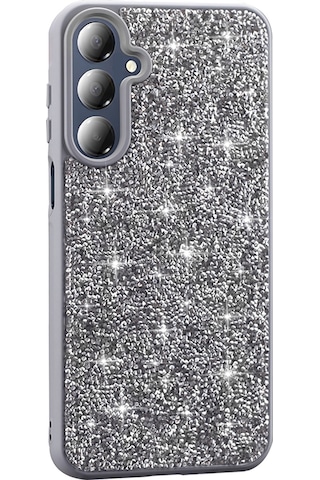 Zore Galaxy Uyumlu A16 Kılıf Parlak Taşlı Tasarım Sys Pırlanta Kapak - Pembe Pembe