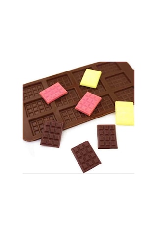 Çikolata Kalıbı Silikon - Mini Tablet