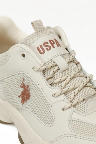 U.s. Polo Assn. Maybe Wmn 5pr 102032842 Kadın Spor Ayakkabı Bej 36-40 Bej